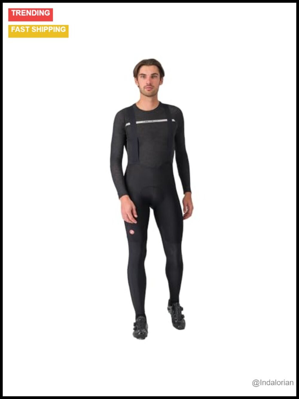 Cycling Tights Thermal Fleece Bib Pants Bib Tights Road Racing
